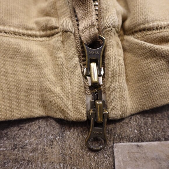 Columbia Waffle Knit Full-Zip Hoodie Women's Small Khaki Layering - Picture 7 of 12